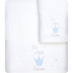 Πετσέτες Σετ 2ΤΜΧ My Little Prince Λευκό