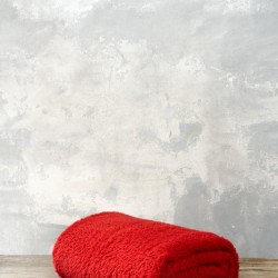 Κουβέρτα Μονή 150x220 - Manta Red
