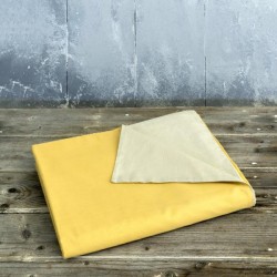 Παπλωματοθήκη Μονή Colors - Mustard Beige / Dusty Beige