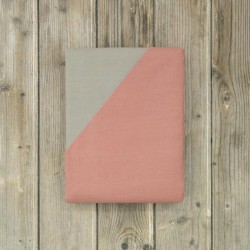 Παπλωματοθήκη Μονή Colors - Warm Terracotta / Taupe Brown