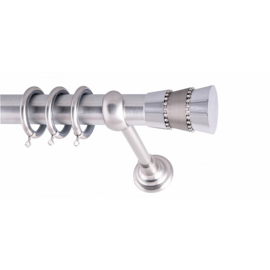 ΚΟΥΡΤΙΝΟΞΥΛΟ TRIPLO STRASS  FRANS Φ35 ANTIK Φ3,60
