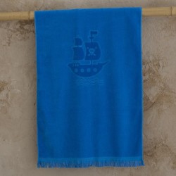 Πετσέτα Θαλάσσης 70x140 - Pirates Island Jacquard
