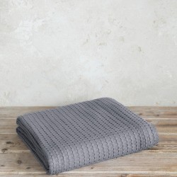 Κουβέρτα Υπέρδιπλη 220x240 Habit - Medium Gray