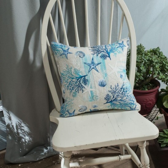 Μαξιλαροθήκη Parasol - 65x65cm δαπέδου με γέμιση 