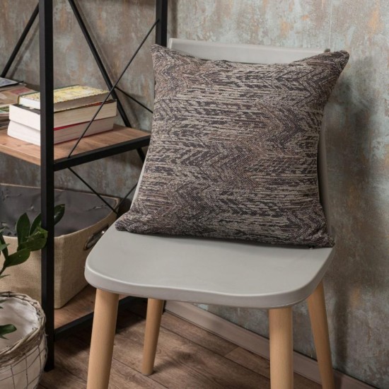 Μαξιλαροθήκη Nebraska 03 - 65x65cm δαπέδου με γέμιση 