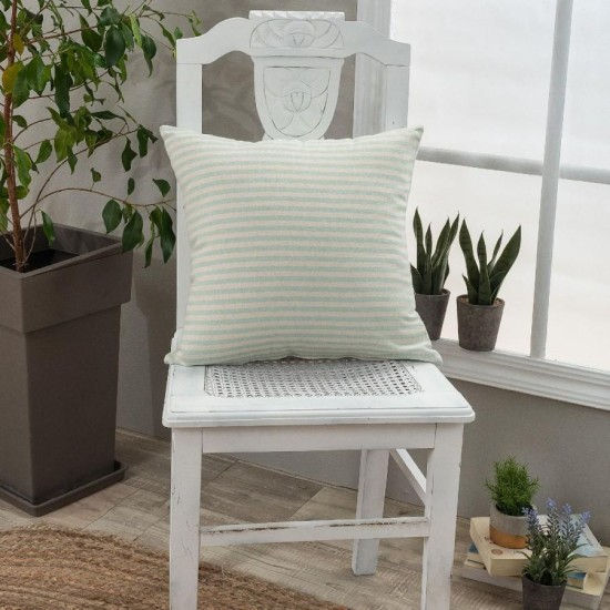 Μαξιλαροθήκη Guensa 16 - 65x65cm δαπέδου με γέμιση 