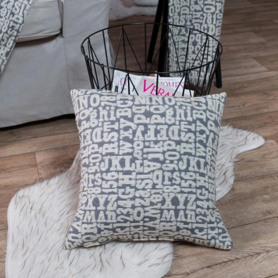 Μαξιλαροθήκη Letters 11 - 30x50cm Μαξιλαροθήκη Letters 11 - 30x50cm
