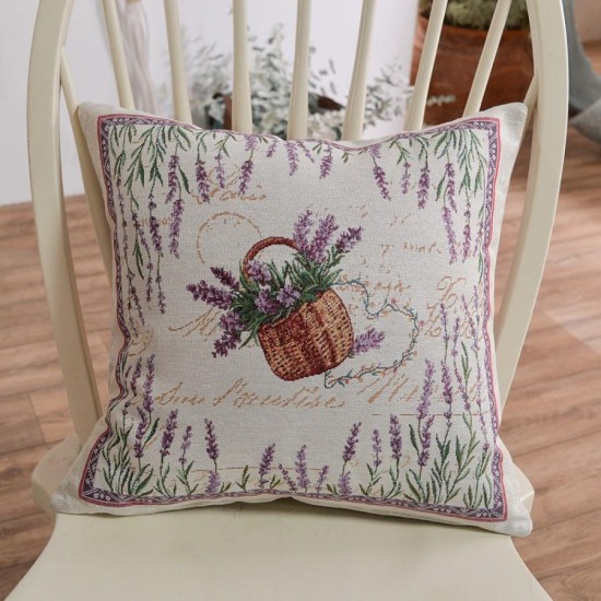 Μαξιλαροθήκη Meligia - 45x45cm με γέμιση