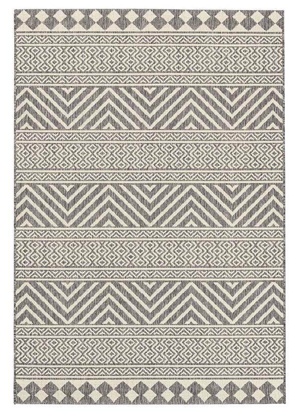 ΧΑΛΙ ETHNIK  7525D  GREY-ECRU - 070X140  NewPlan