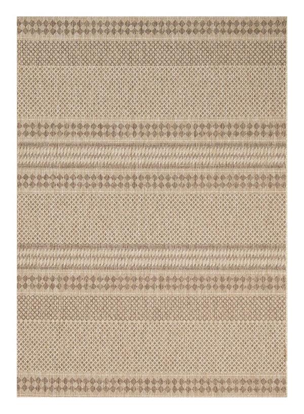 ΧΑΛΙ ETHNIK  202668C BROWN/CARAMEL BEIGE - 070X140  NewPlan