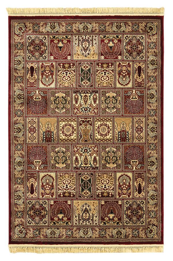 ΧΑΛΙ PERSIA 6283 BURGUNDY ΜΕ ΚΡΟΣΣΙ - 133X190  NewPlan