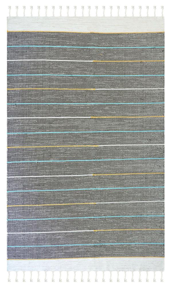 ΧΑΛΙ RIBELLA ΧΕΙΡΟΠΟΙΗΤΟ 100 D.GREY - 133X190  NewPlan