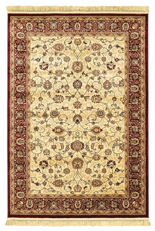 ΧΑΛΙ PERSIA 1536 BURGUNDY ΜΕ ΚΡΟΣΣΙ - 133X190  NewPlan