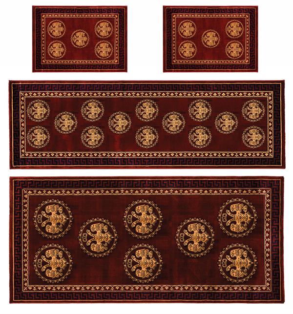 ΧΑΛΙ ΕΚΚΛΗΣΙΑΣΤΙΚΟ LYDIA G105A (2128A) CHERRY - SET AGIAS TRAPEZAS  NewPlan